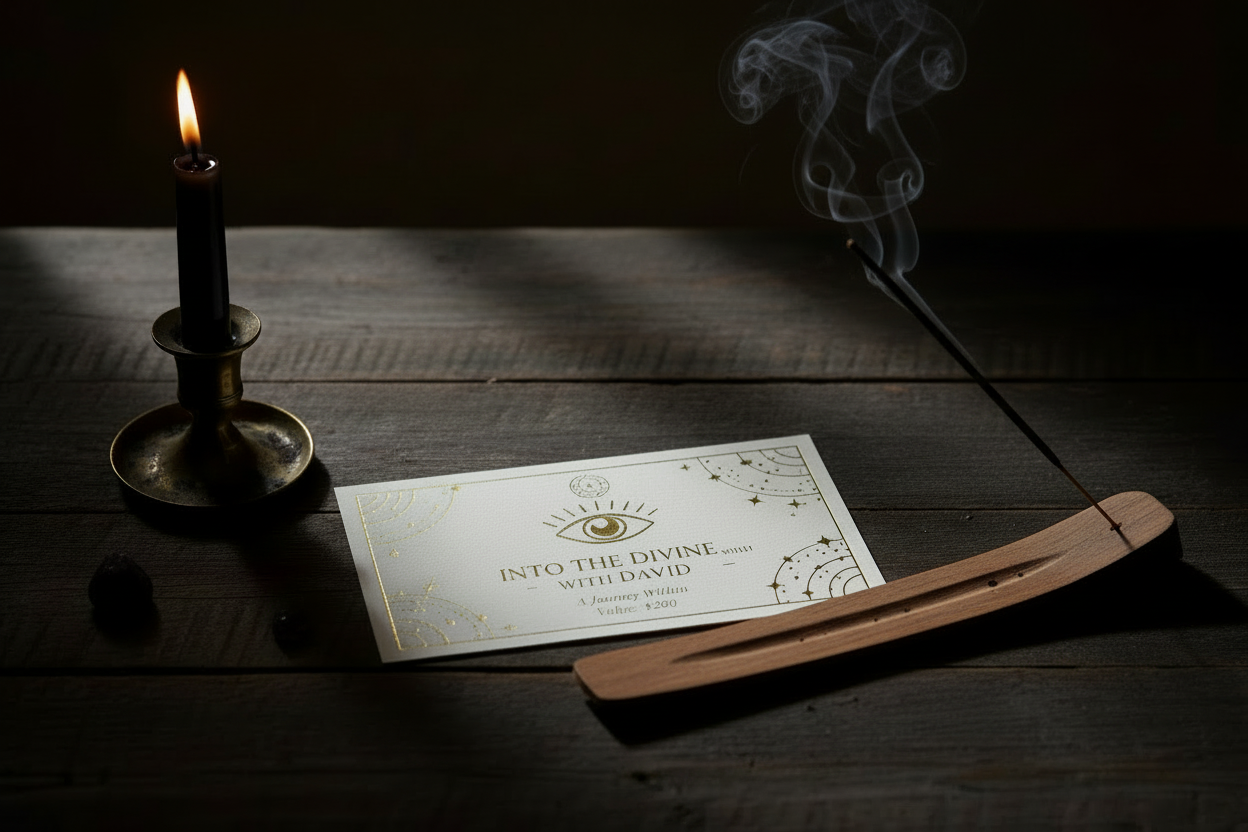 Into the Divine gift voucher for Reiki and psychic medium sessions