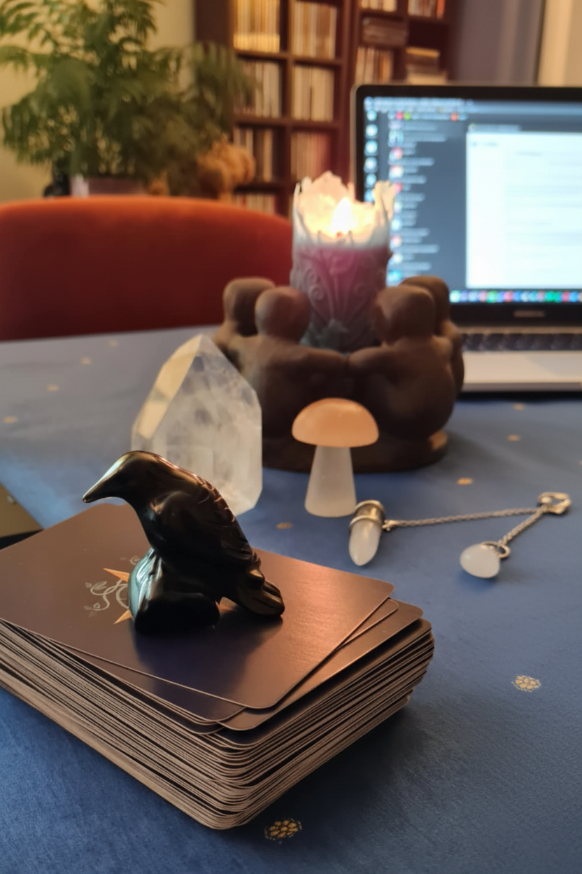 Reading Setup with Laptop